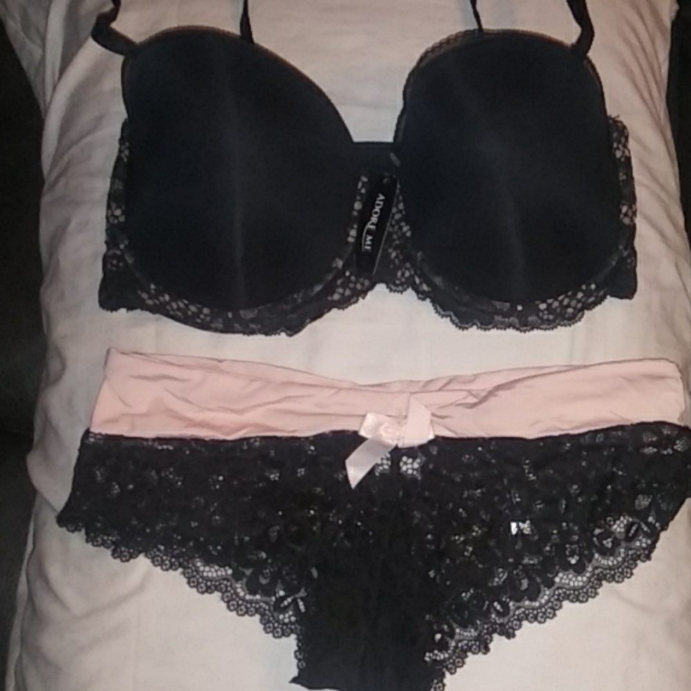Adore Me bra and pantie NWTS